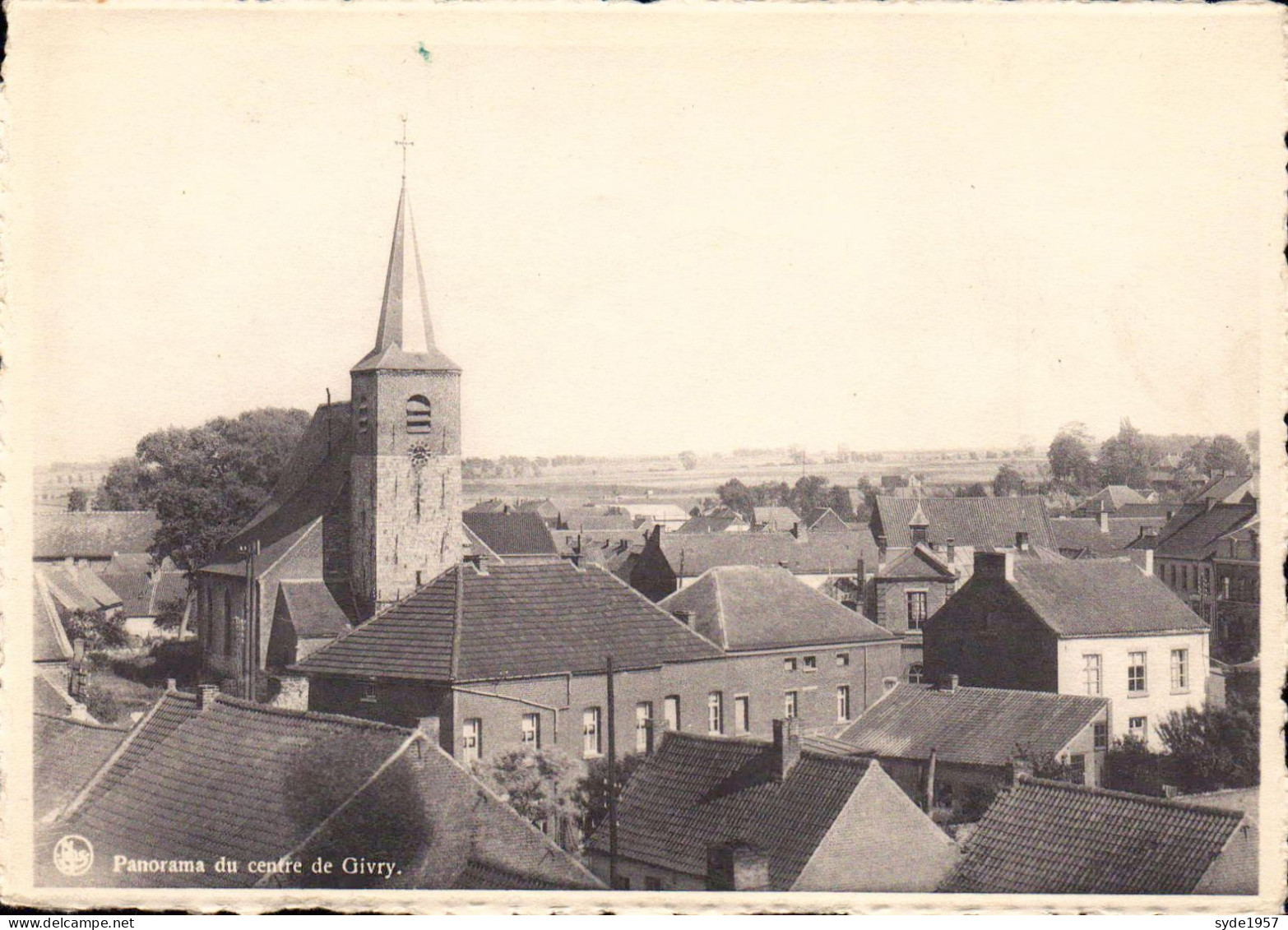 Givry, Panorama Du Centre - Quévy