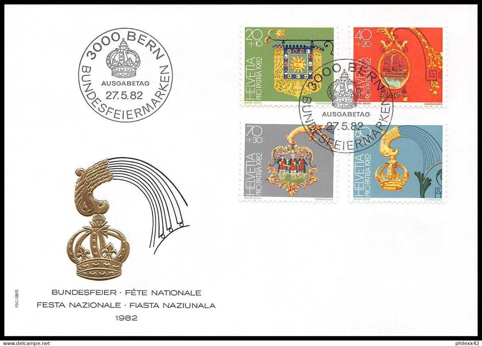 11437 bon lot de 95 FDC dont bloc recommandés lettre cover suisse helvetia 