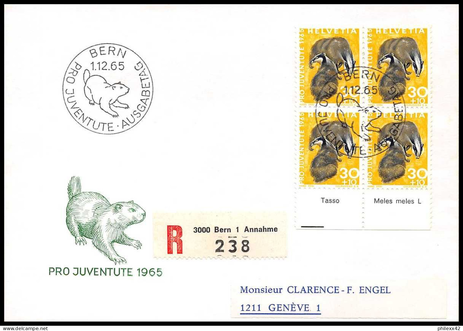 11437 bon lot de 95 FDC dont bloc recommandés lettre cover suisse helvetia 