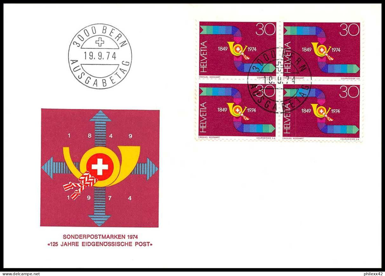 11437 bon lot de 95 FDC dont bloc recommandés lettre cover suisse helvetia 