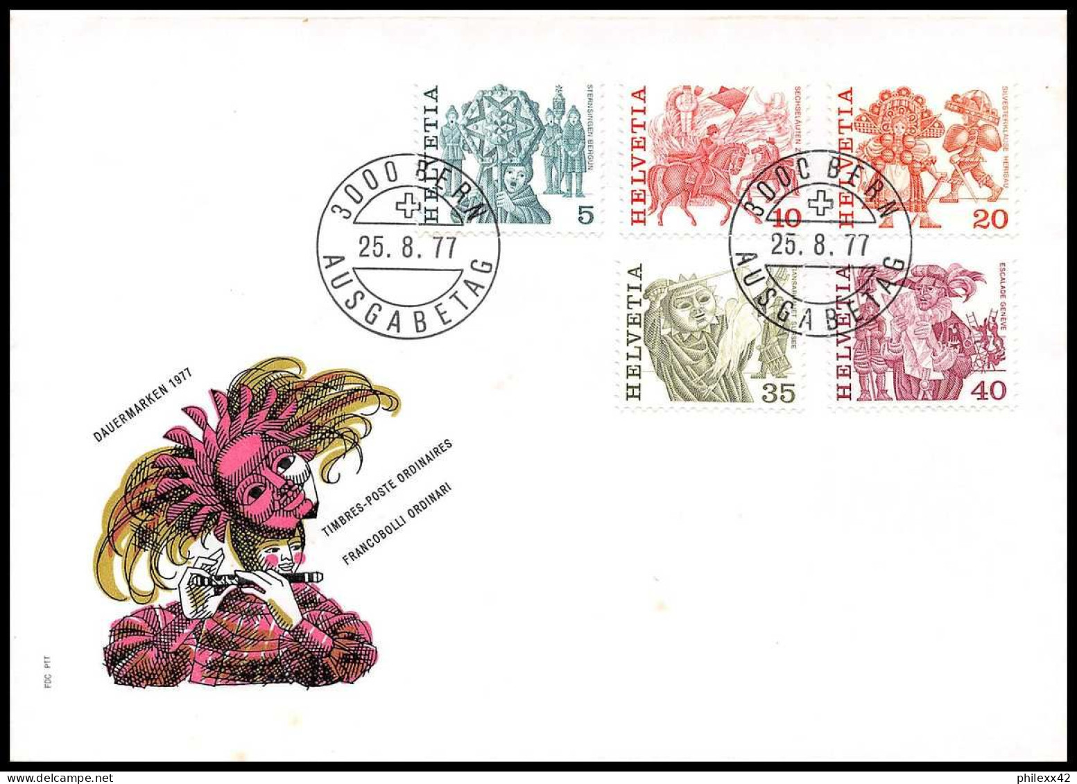 11437 bon lot de 95 FDC dont bloc recommandés lettre cover suisse helvetia 