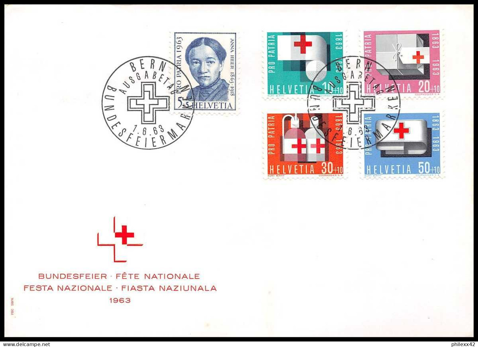 11437 bon lot de 95 FDC dont bloc recommandés lettre cover suisse helvetia 