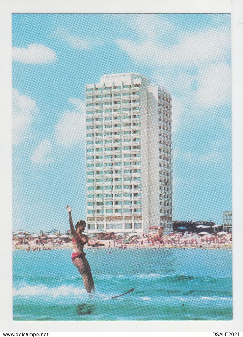 Sexy Young Woman, Lady With Swimwear, Bikini, Summer Beach Fun Water Skiing, Vintage Photo Postcard RPPc Pin-Up (19364) - Pin-Ups