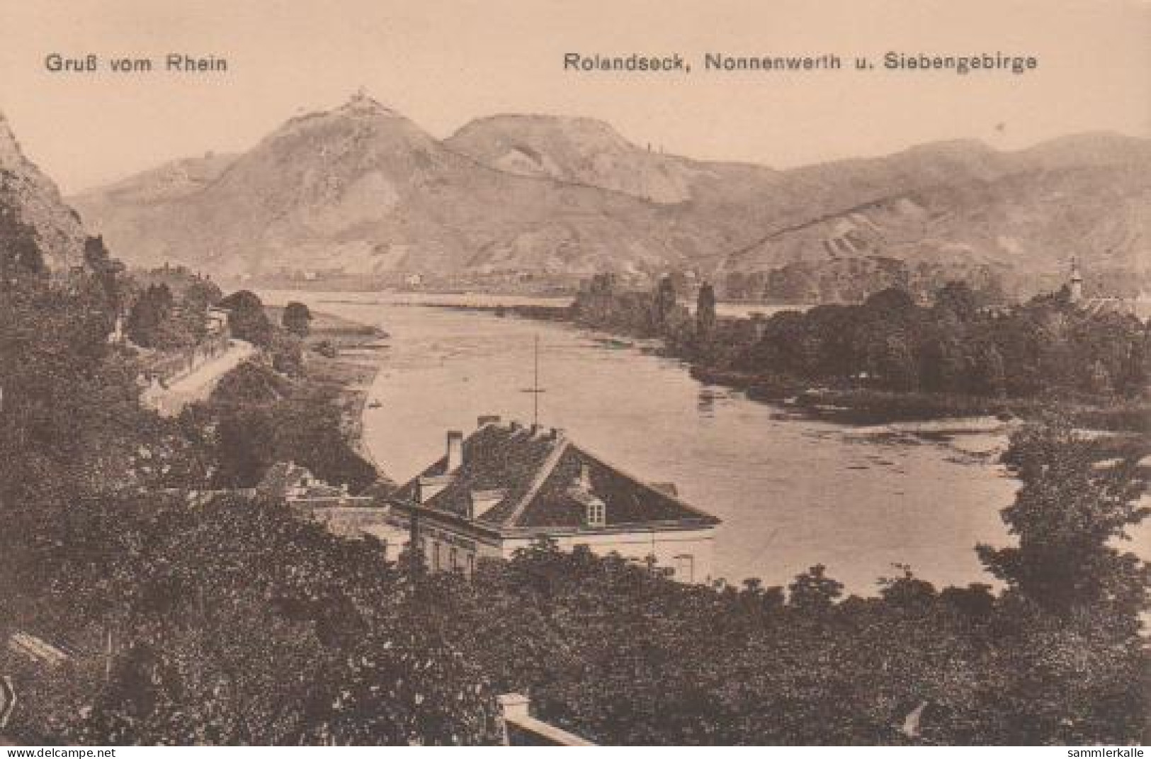 8845 - Remagen - Gruss Vom Rhein - Rolandseck, Nonnenwerth - Ca. 1935 - Remagen