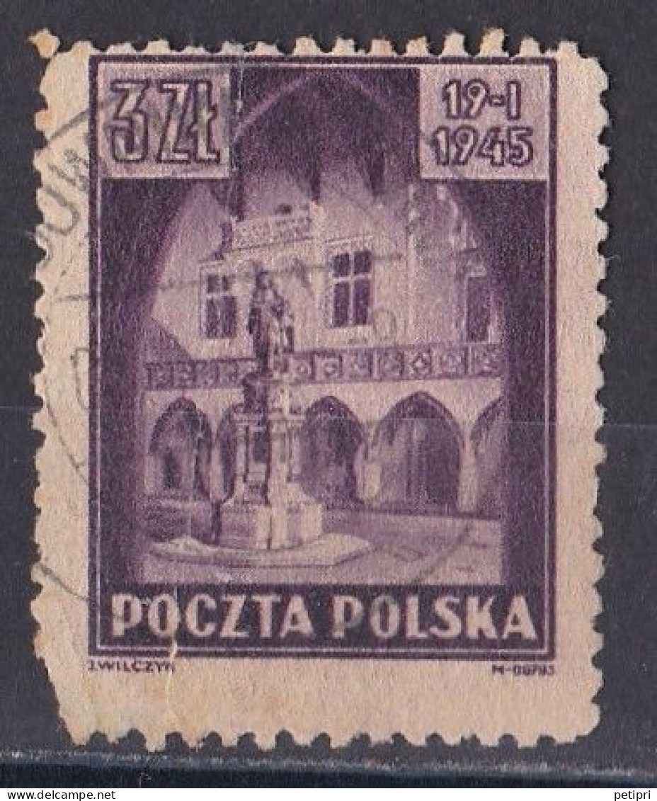 Pologne - République 1944 - 1960   Y & T N °  445  Oblitéré - Gebruikt