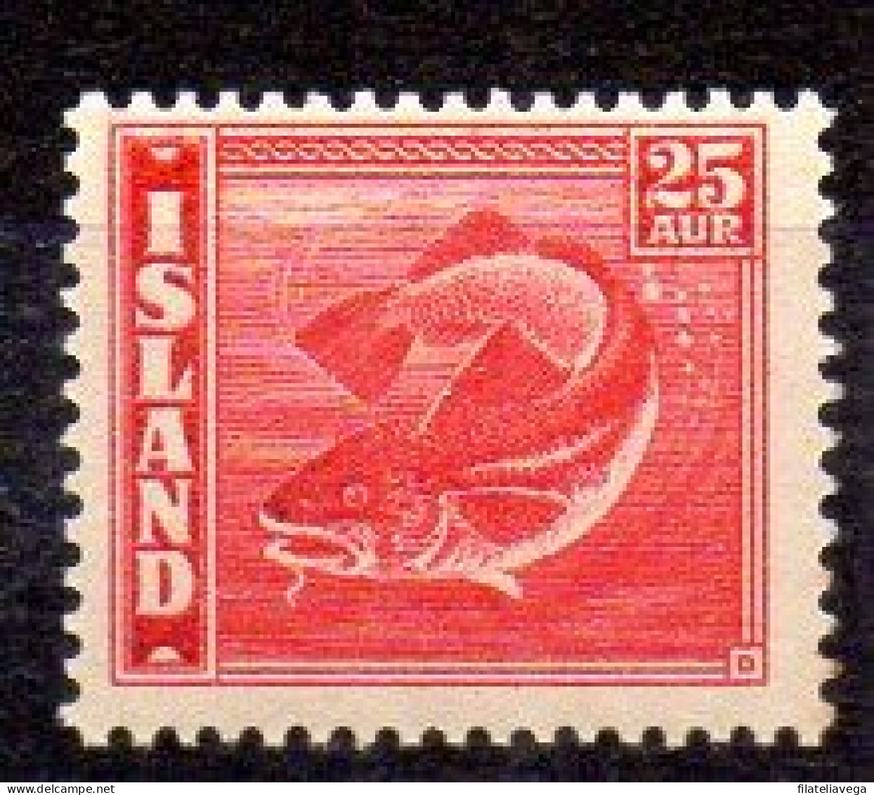 Islandia Sello Nº Michel 216A ** PECES (FISH) - Unused Stamps