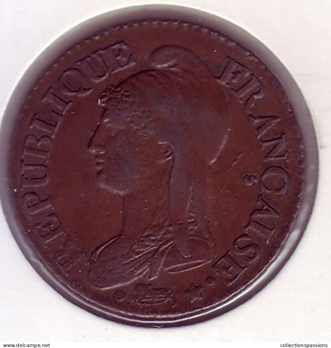 Dupré. 5 Centimes, Grand Module. An 7/5 A - - 1795-1799 Direktorium