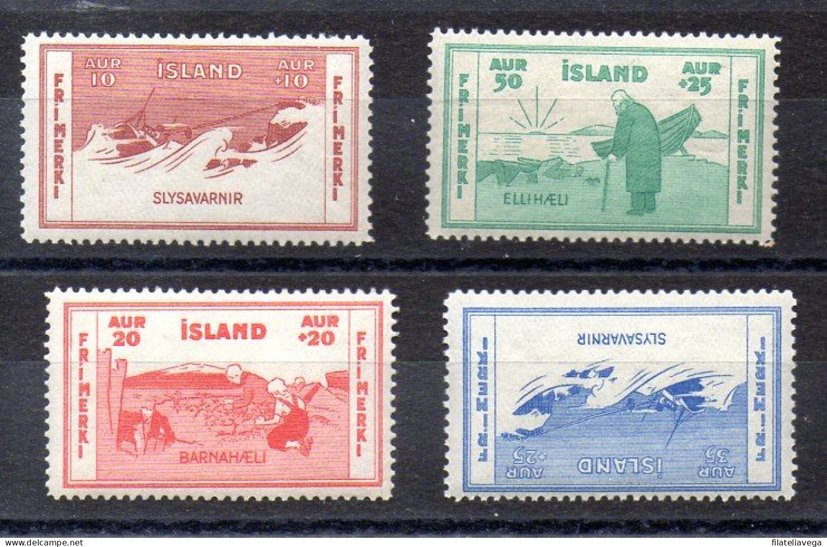 Islandia Serie Nº Yvert 154/59 ** - Nuevos