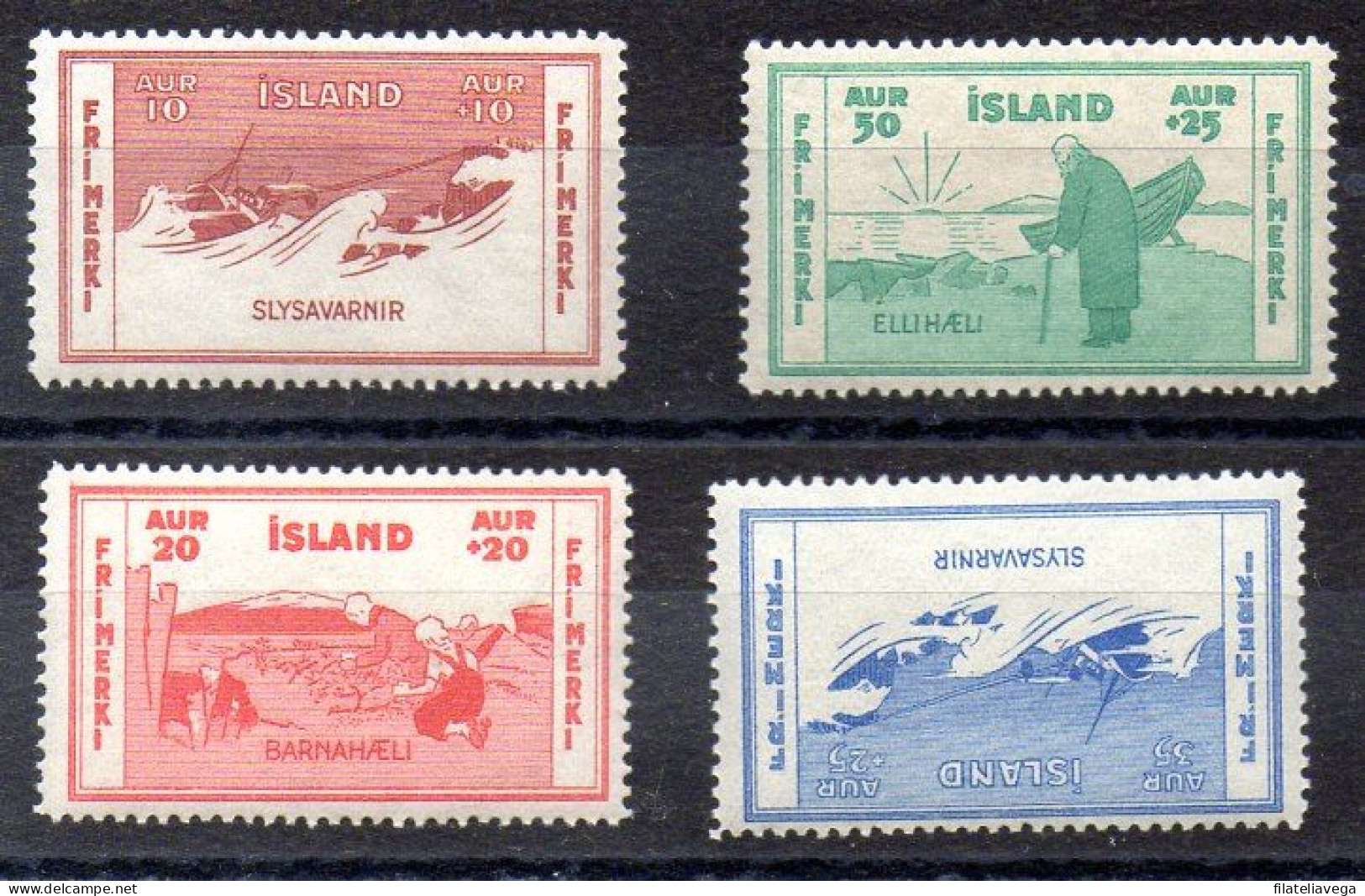 Islandia Serie Nº Yvert 154/59 ** - Unused Stamps