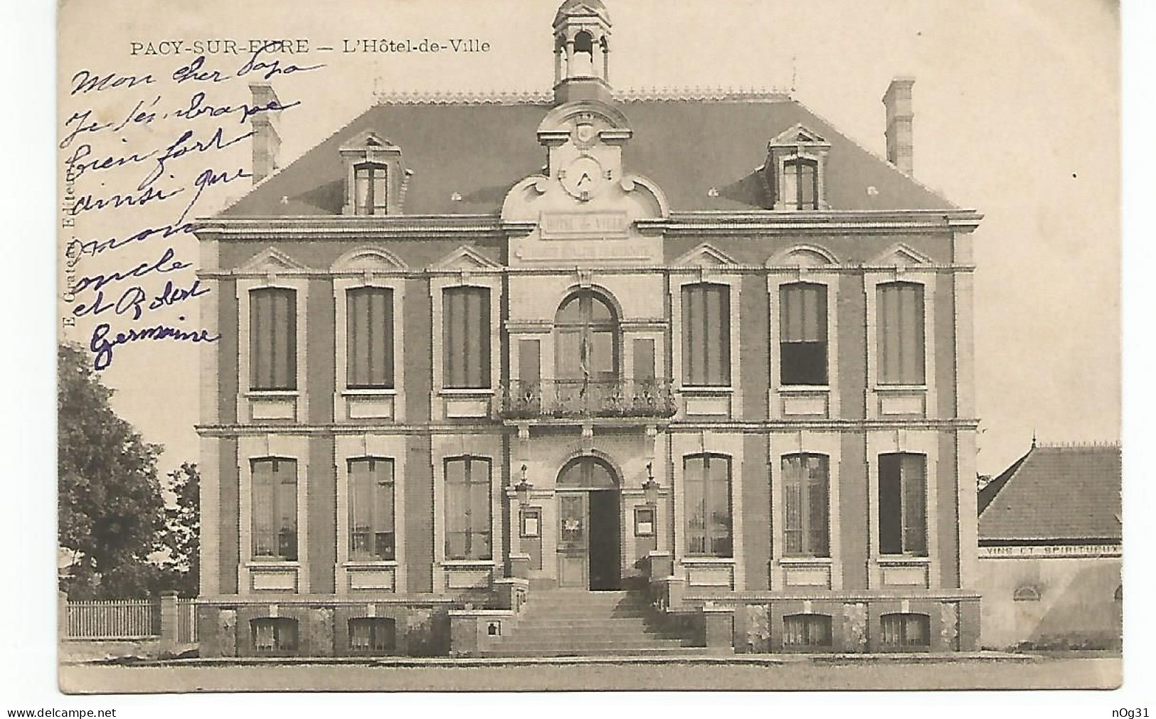 27 - PACY-SUR-EURE - L'Hôtel De Ville - C - Pacy-sur-Eure