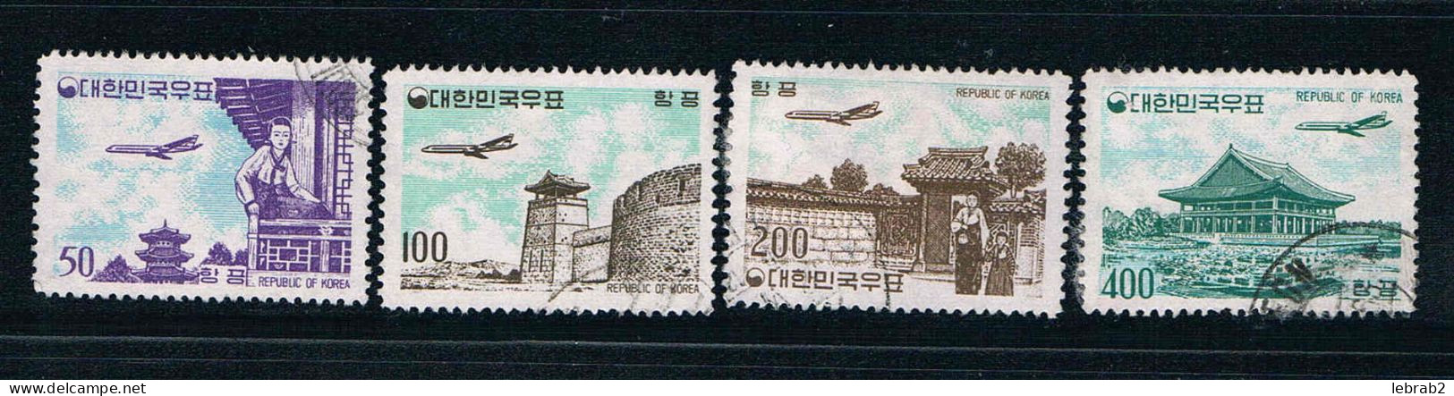 Korea Süd 2 Flugpostsätze O, South Korea 2 Airmail Sets O; D3798/4166 - Korea (Zuid)