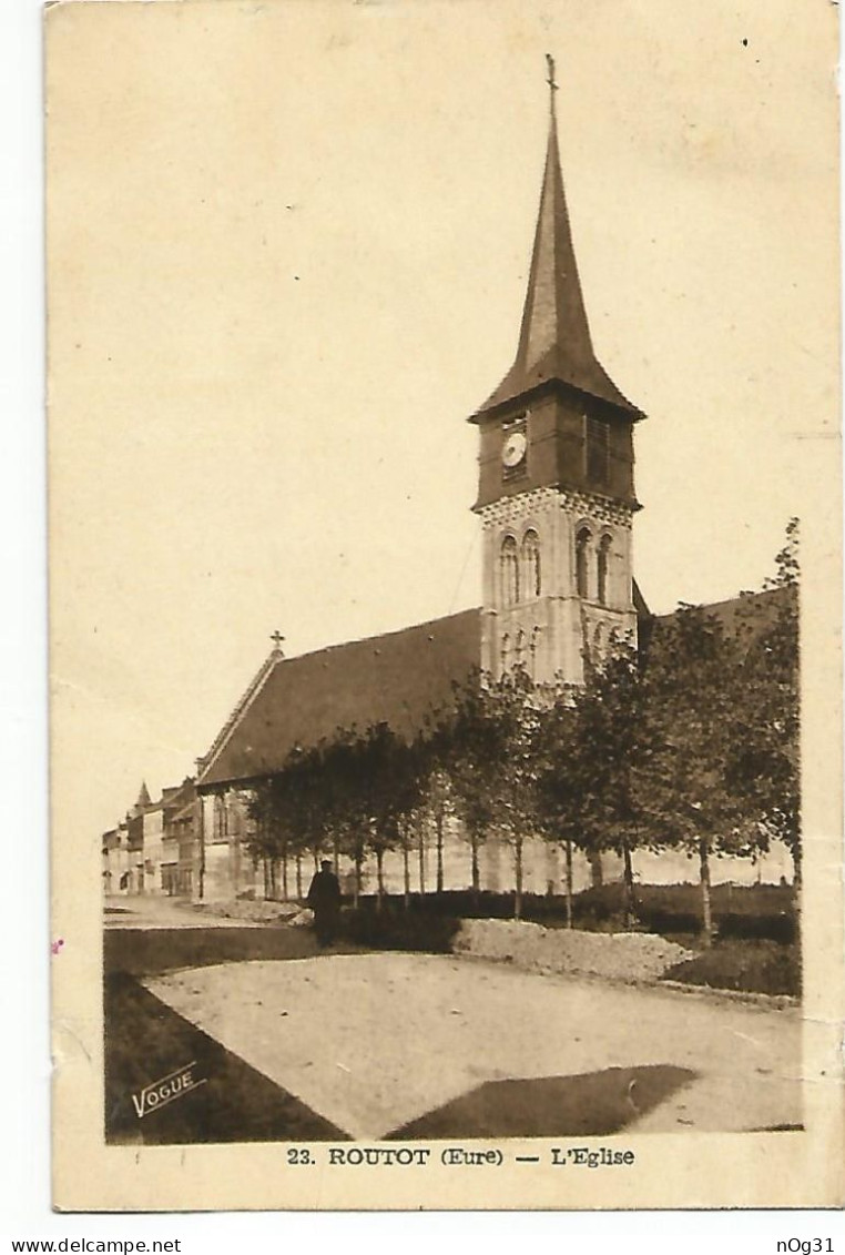 27 - ROUTOT - L'Eglise - C - Routot