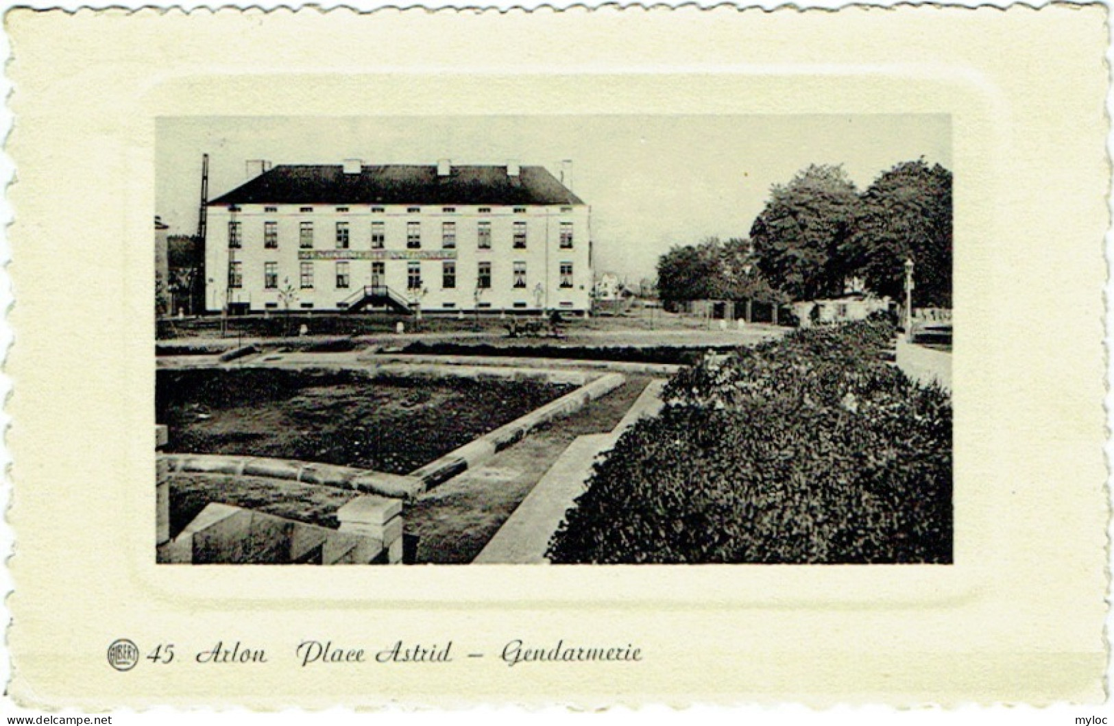 Arlon. Place Astrid. Gendarmerie. - Arlon