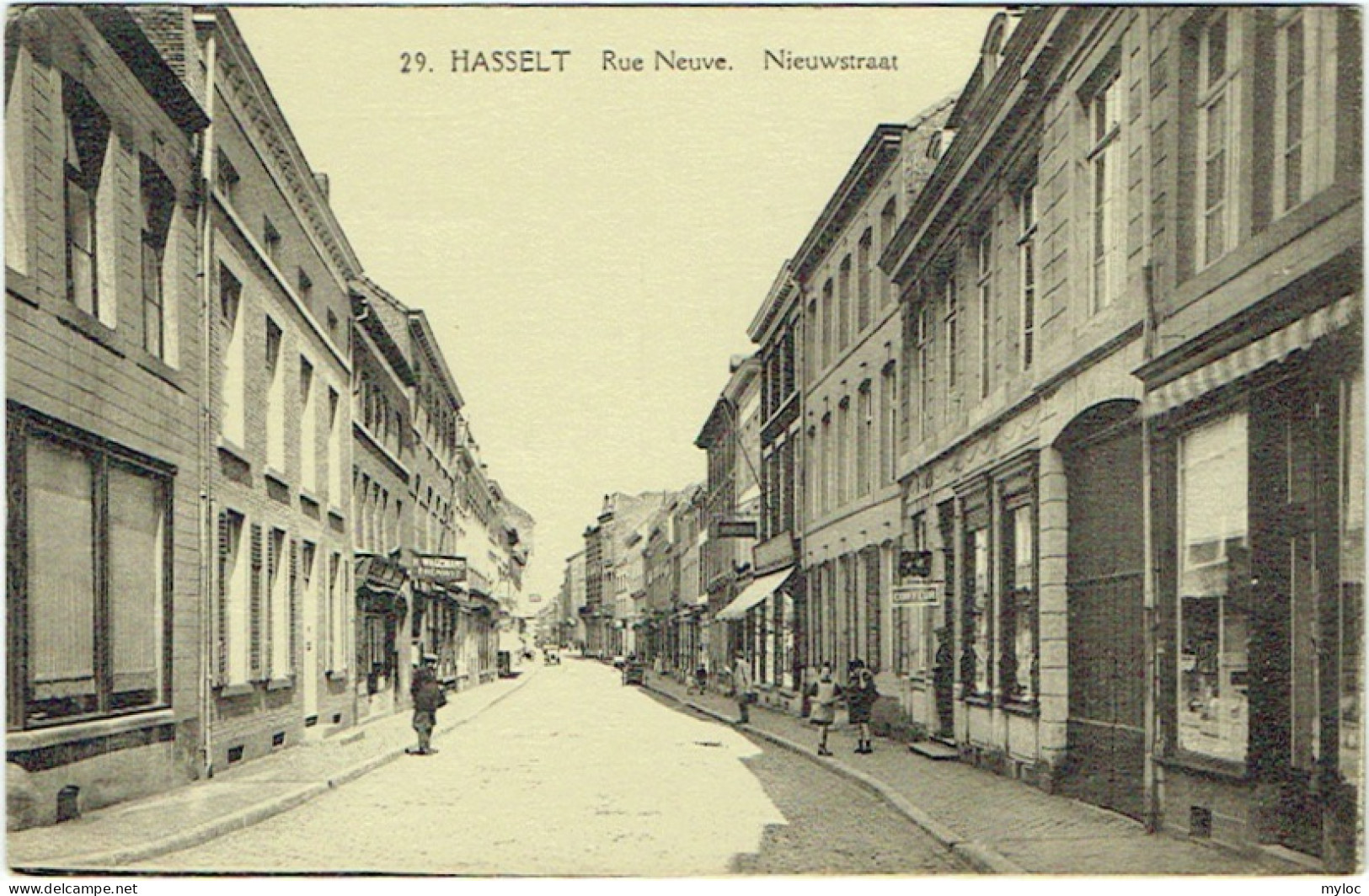 Hasselt. Rue Neuve. Nieuwstraat. - Hasselt