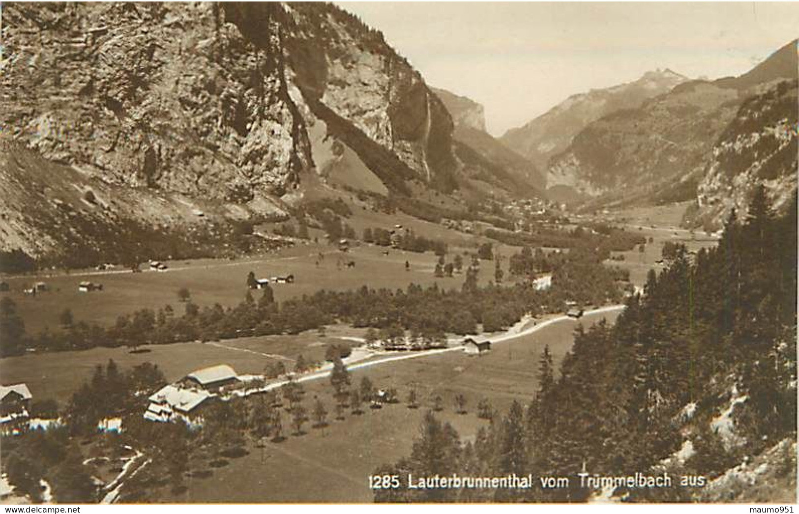 SUISSE - Lauterbrunnen Von Trummelbach Aus - Lauterbrunnen