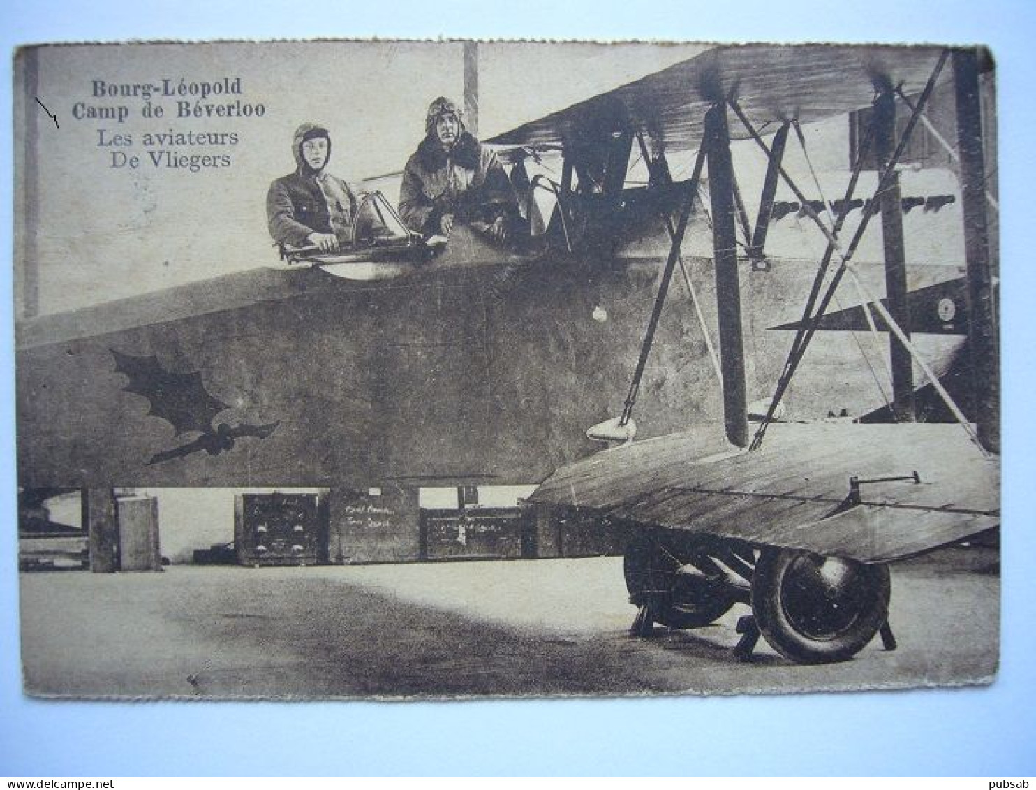 Avion / Airplane / BELGIAN AIR FORCE / Breguet 14 / Seen At Beverloo Airport / Aéroport / Flughafen - 1919-1938: Fra Le Due Guerre