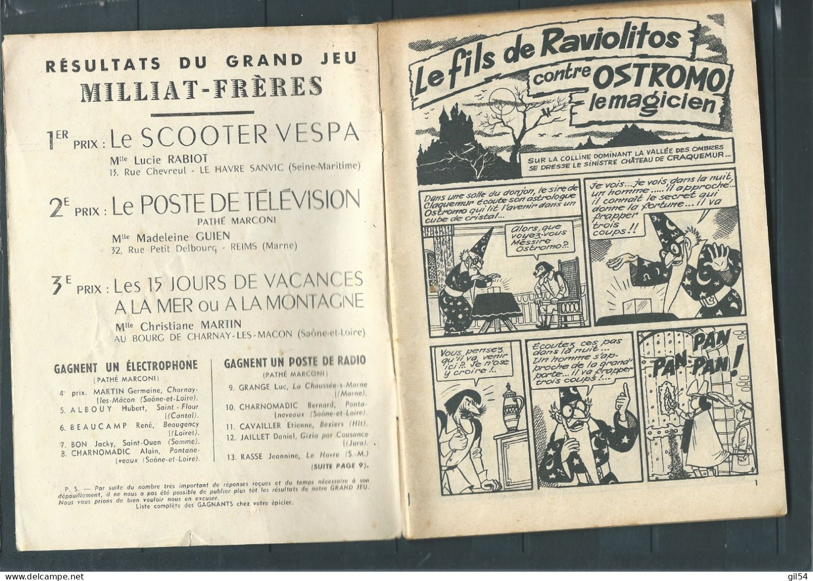 Bd " PETIT FORMAT Old Bridger Numero Special , 06 / 1958  - état D'usage - RAP 01 04 - Formatos Pequeños