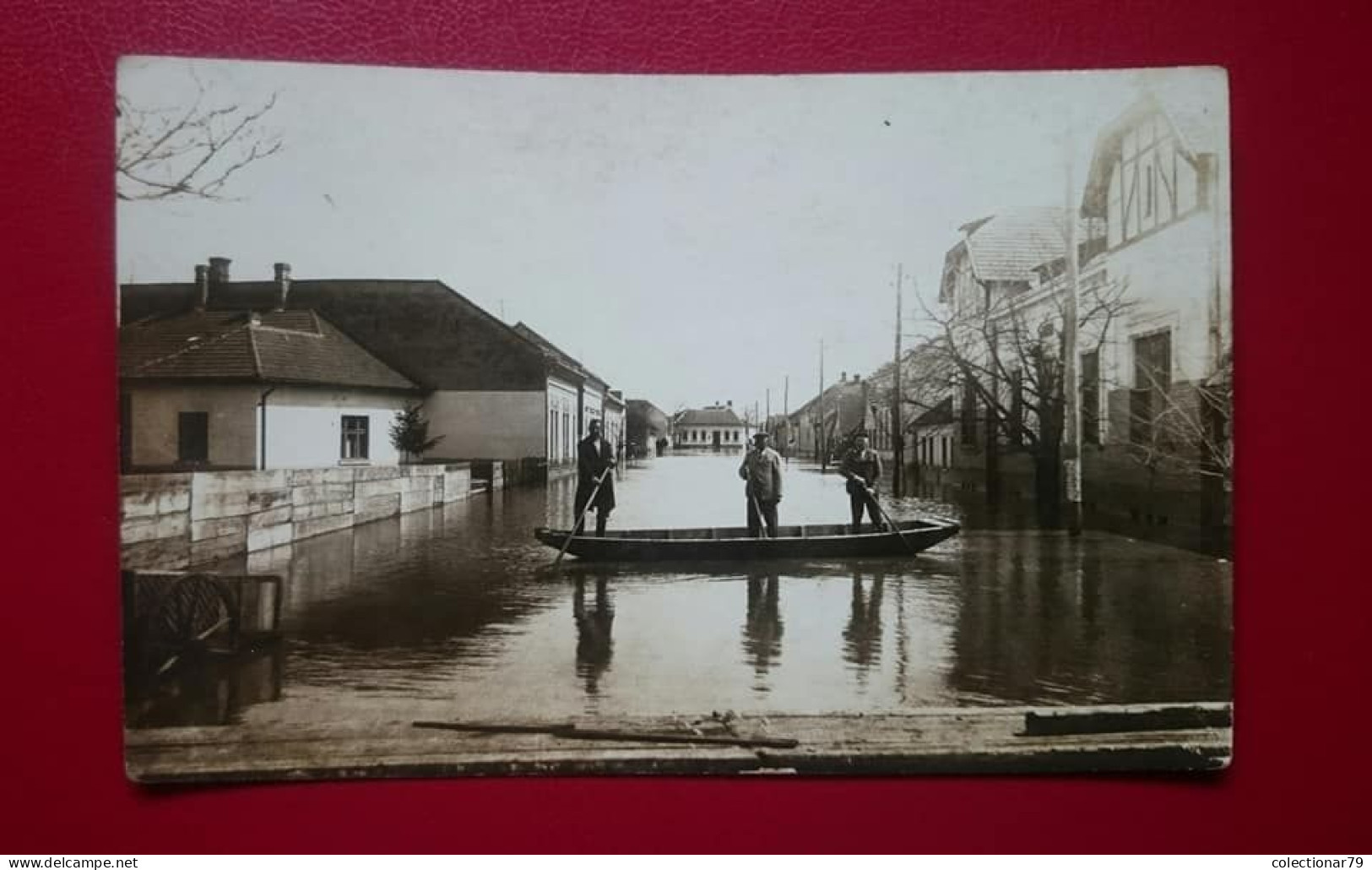 Romania Arad 1932 inundatii lot 4 carti postale