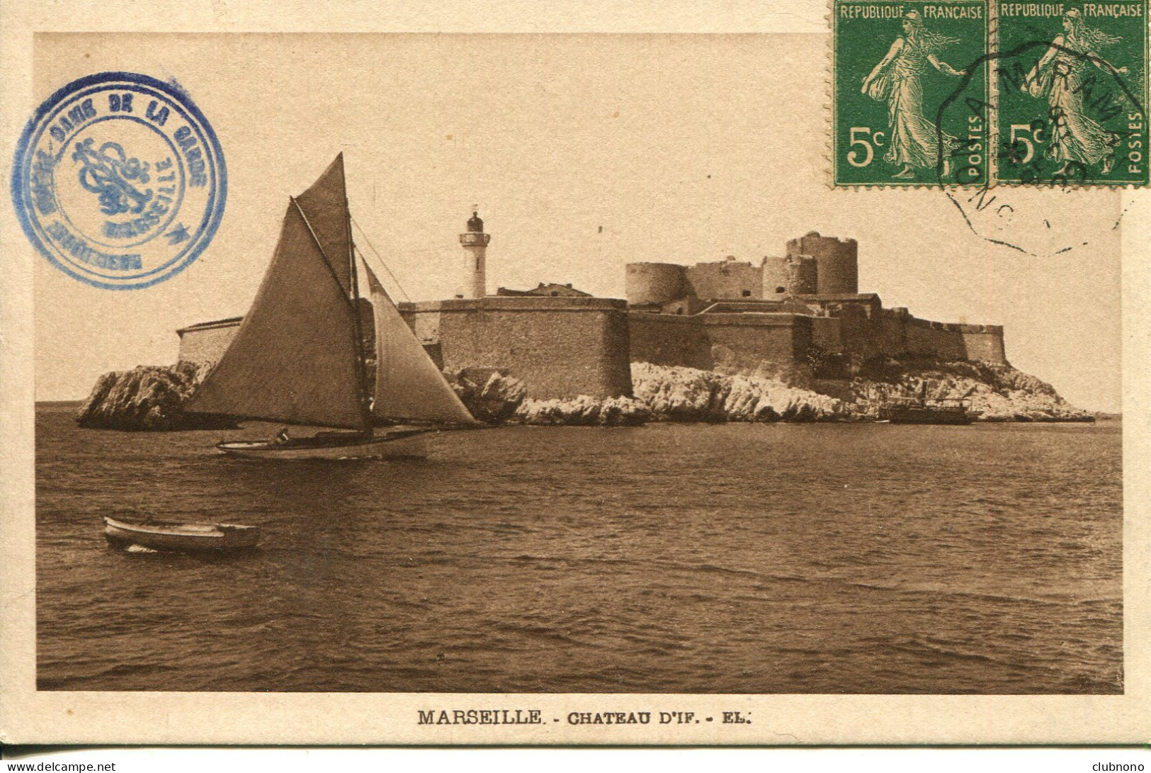 CPA - MARSEILLE - CHATEAU D'IF  - Château D'If, Frioul, Islands...