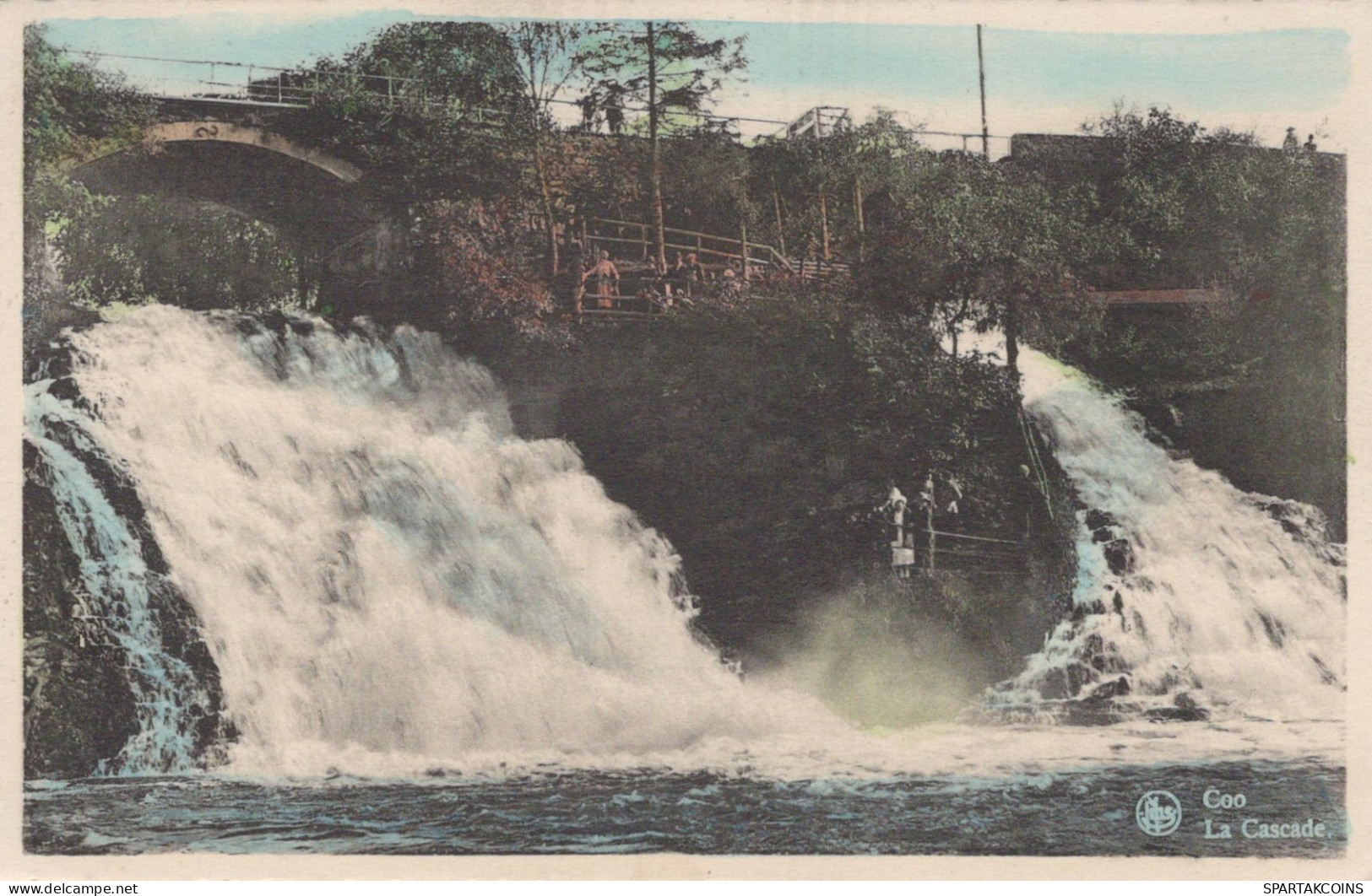 BELGIUM COO WATERFALL Province Of Liège Postcard CPA Unposted #PAD148.GB - Stavelot