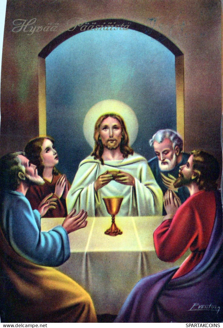JESUS CHRIST Christianity Religion Vintage Postcard CPSM #PBP928.GB - Jesus