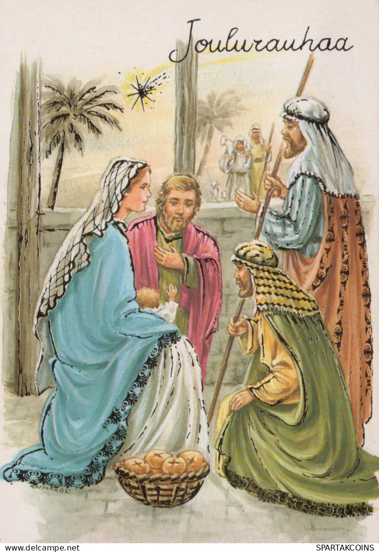 Virgen Mary Madonna Baby JESUS Christmas Religion #PBB704.GB - Jungfräuliche Marie Und Madona
