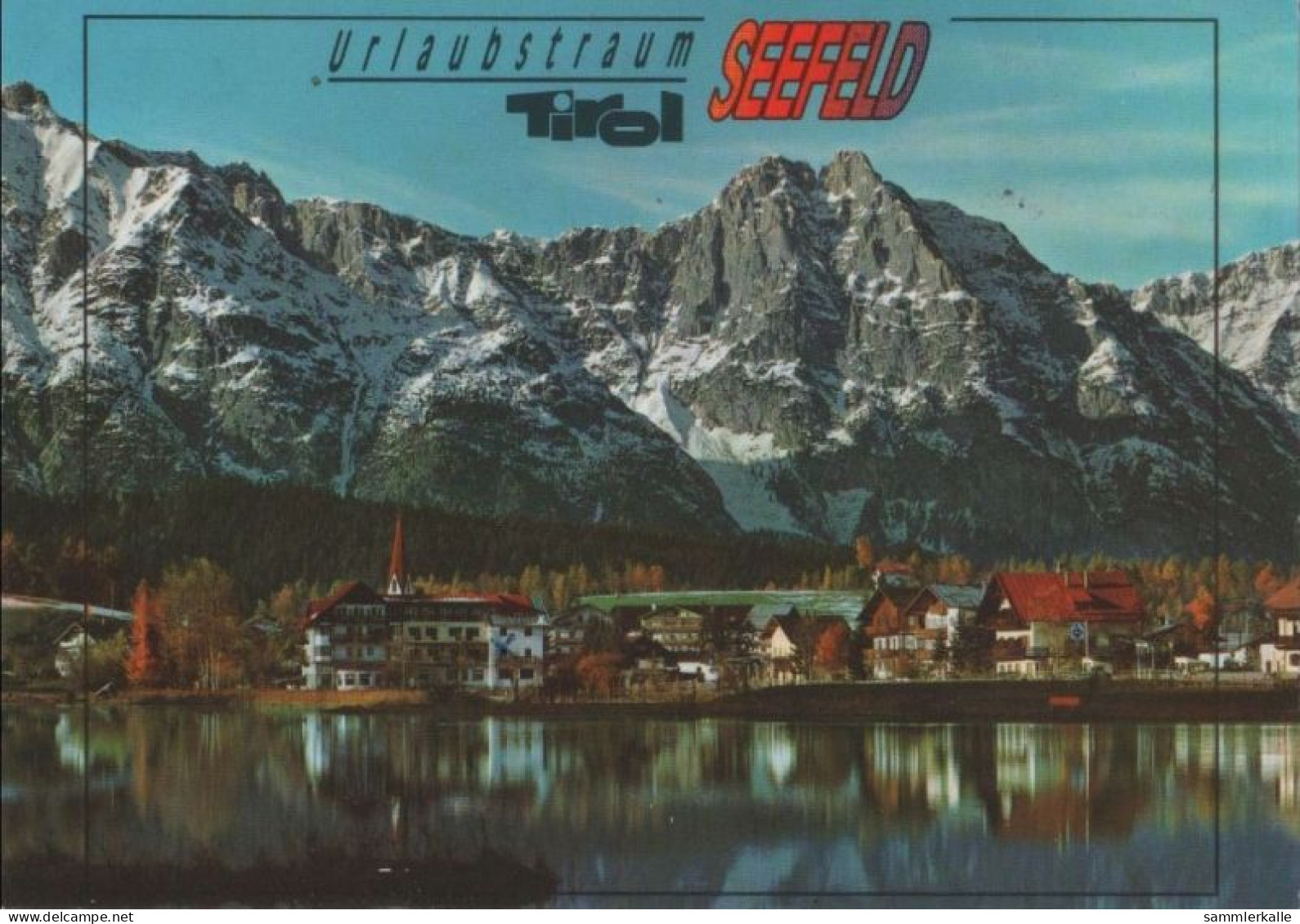 99940 - Österreich - Seefeld - Mit Panorama Wettersteingebirge - 1992 - Seefeld