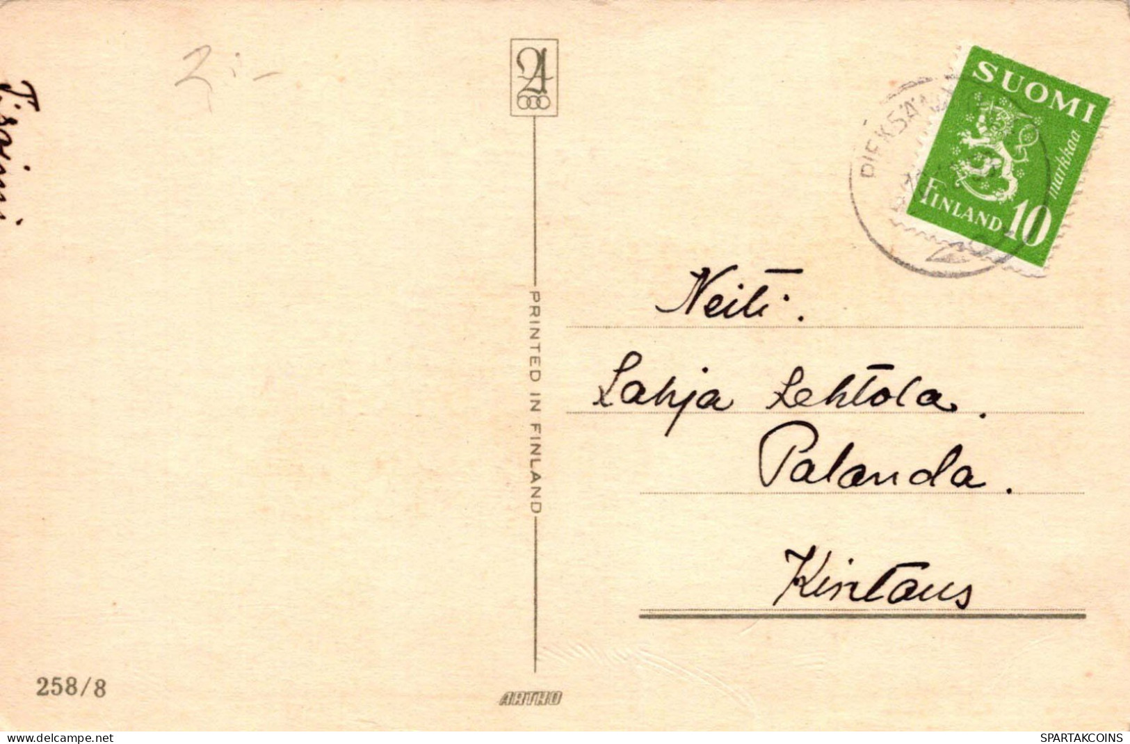 FLORES Vintage Tarjeta Postal CPA #PKE680.ES - Fleurs