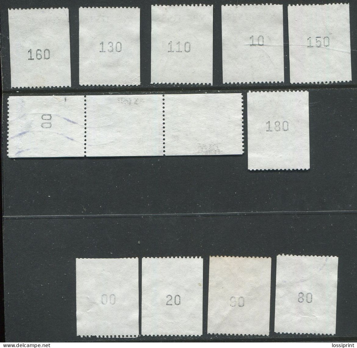 Estonia:Used Numbered Stamps P.P.X. All Issues, Numbers Seen On Second Scan, 1992 - Estonie