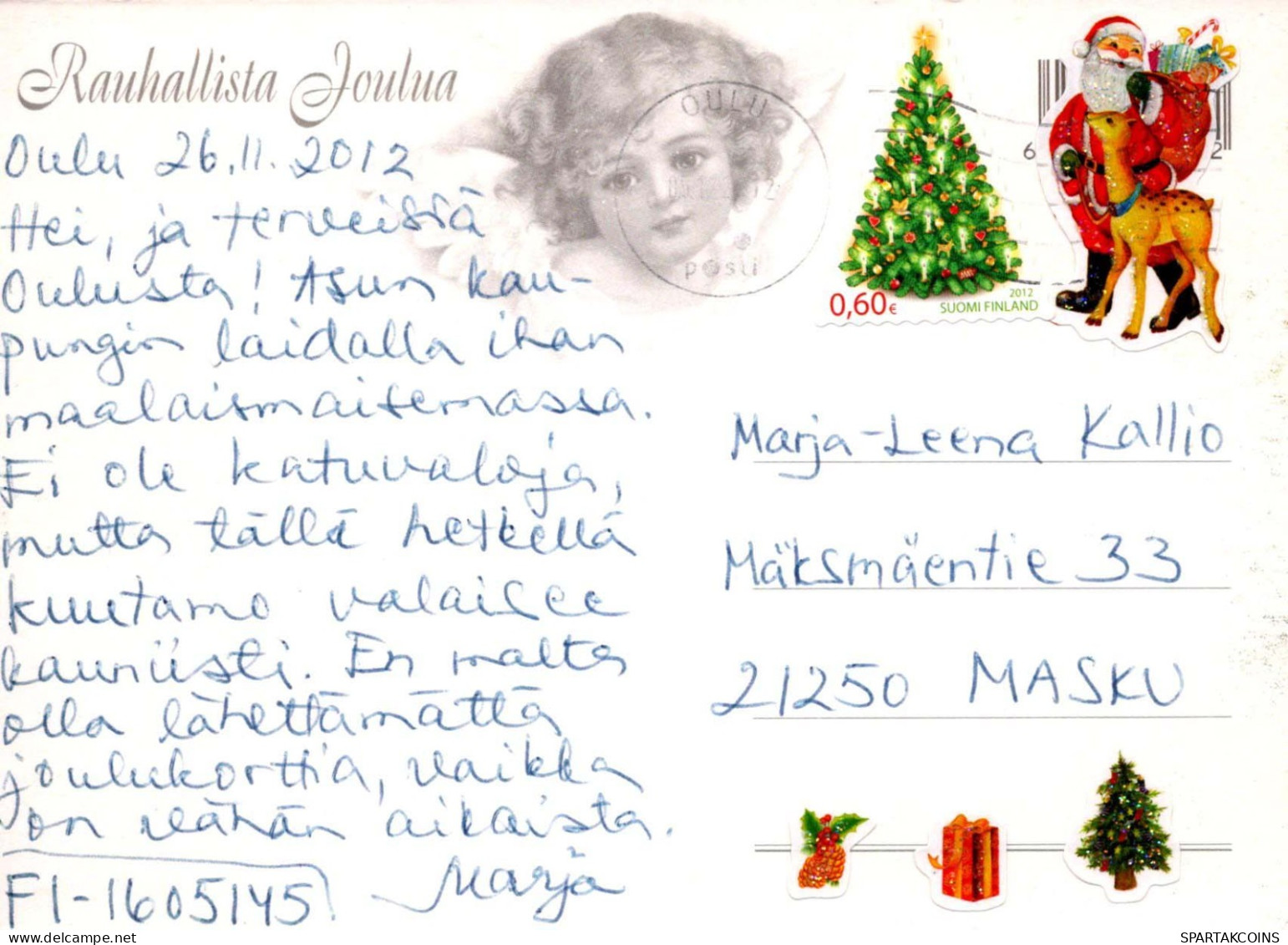 Virgen María Virgen Niño JESÚS Navidad Religión Vintage Tarjeta Postal CPSM #PBP929.ES - Jungfräuliche Marie Und Madona