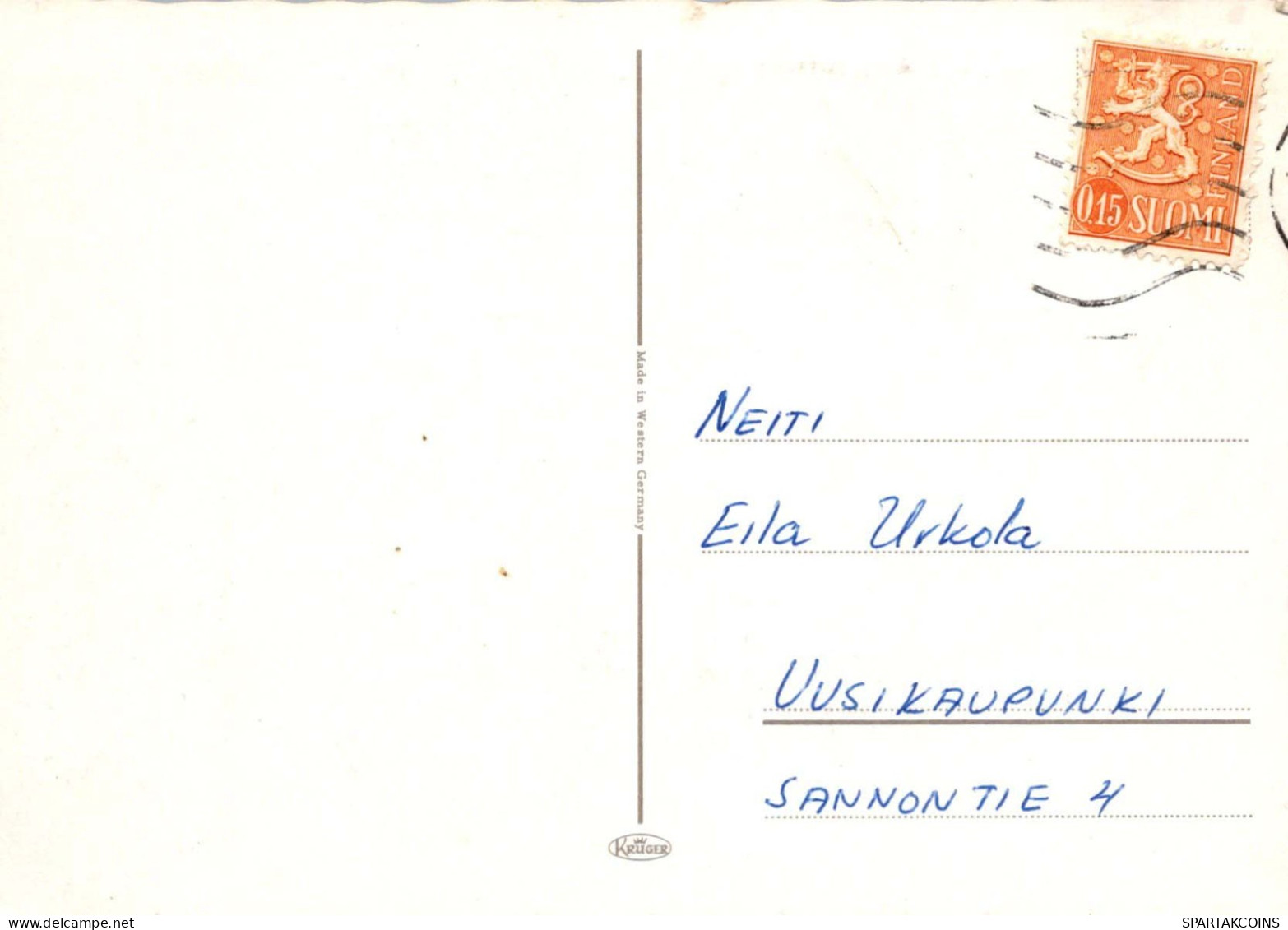 NIÑOS Escena Paisaje Vintage Tarjeta Postal CPSM #PBB515.ES - Scènes & Paysages