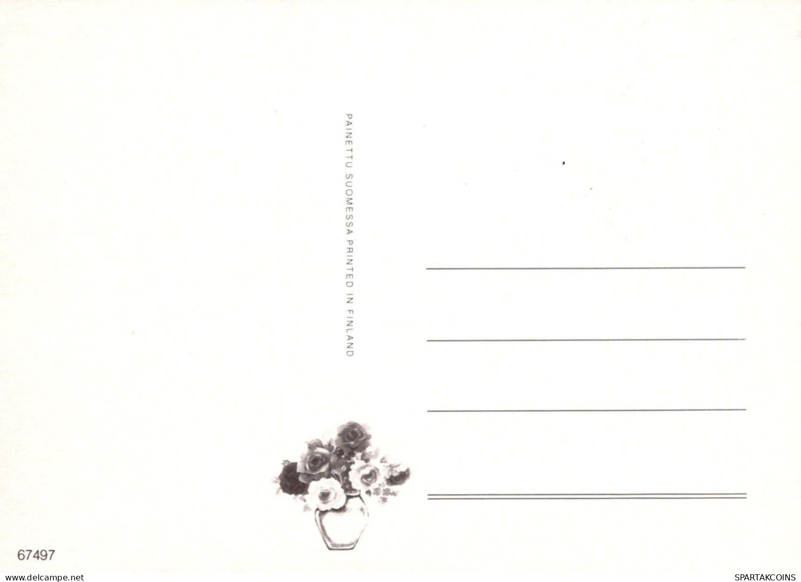 FLORES Vintage Tarjeta Postal CPSM #PAS097.ES - Fleurs