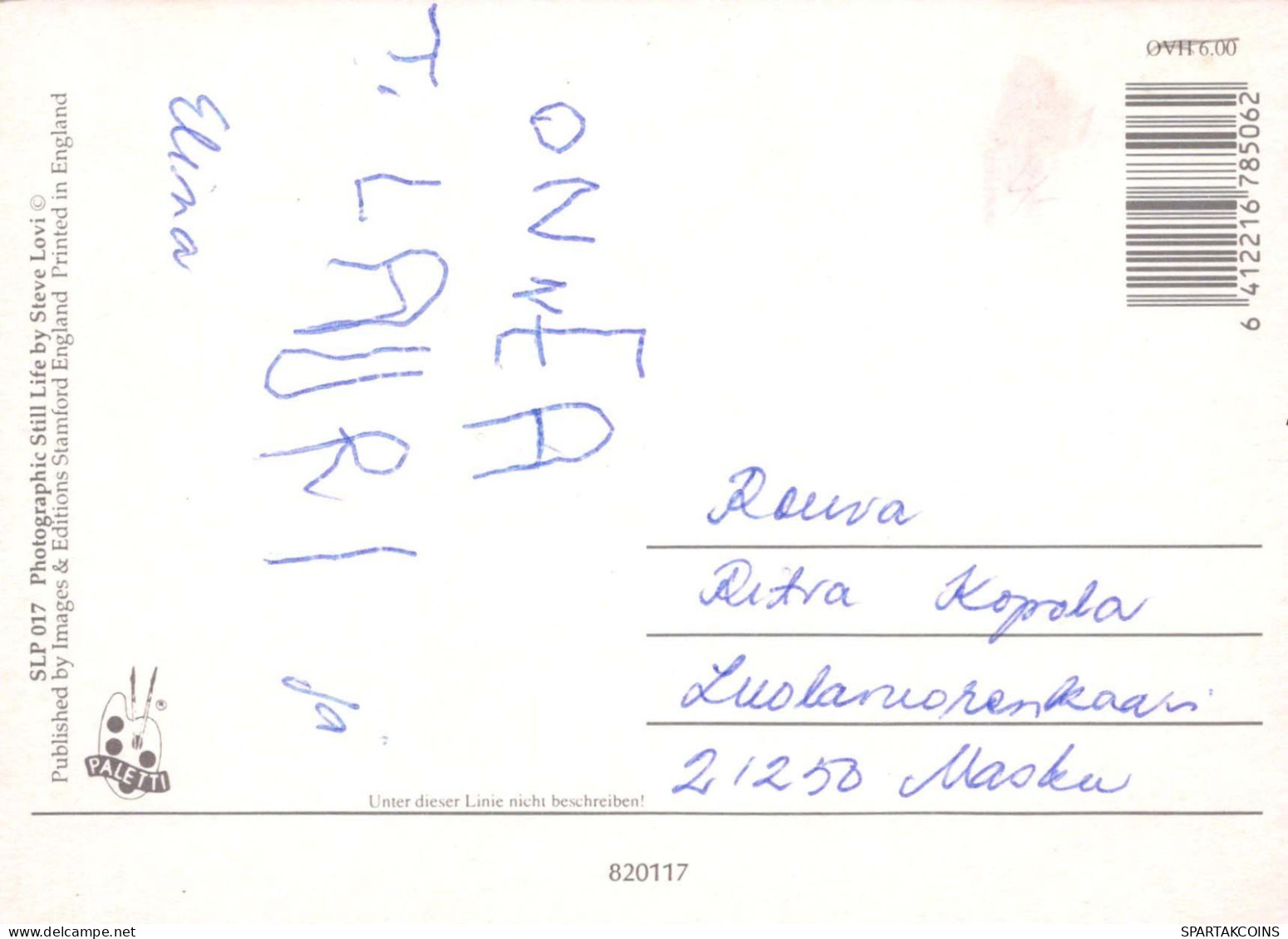 FLORES Vintage Tarjeta Postal CPSM #PAS580.ES - Fleurs