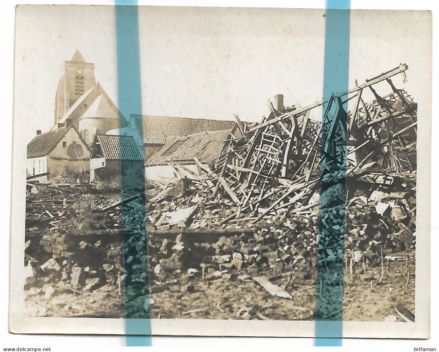 62 PAS DE CALAIS CROISILLES CANTON BAPAUME  PHOTO ALLEMANDE 1914/1918 WK1 WW1 - Croisilles