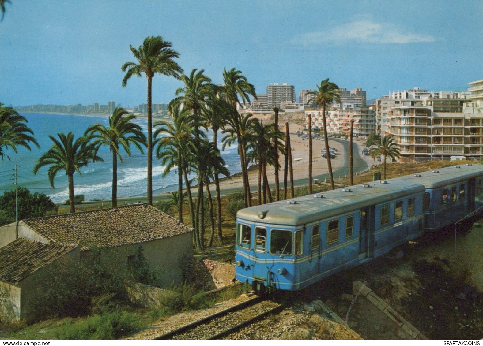 TREN TRANSPORTE Ferroviario Vintage Tarjeta Postal CPSM #PAA945.ES - Eisenbahnen