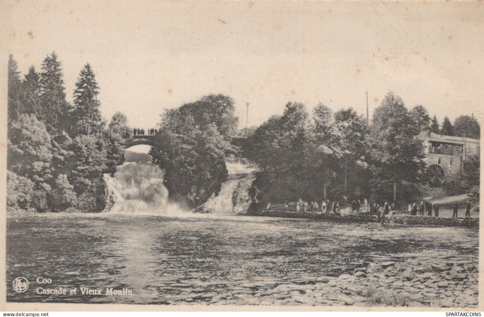 BELGIQUE CASCADE DE COO Province De Liège Carte Postale CPA Unposted #PAD088.FR - Stavelot