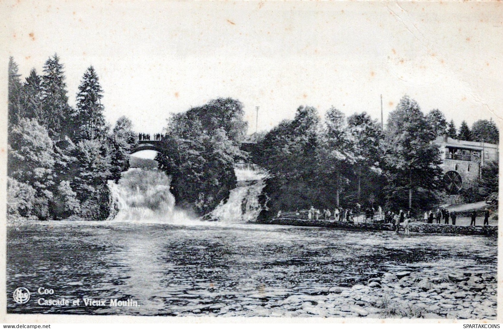 BELGIQUE CASCADE DE COO Province De Liège Carte Postale CPA Unposted #PAD088.FR - Stavelot