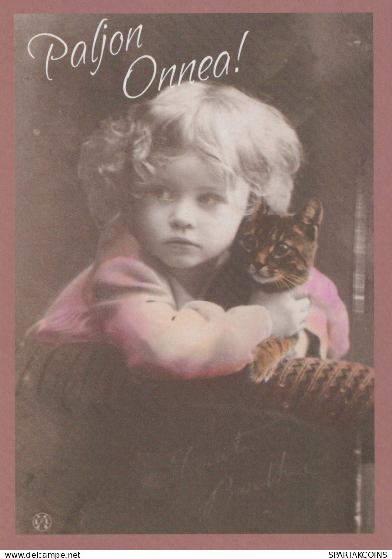 ENFANTS Portrait Vintage Carte Postale CPSM #PBU975.FR - Portraits