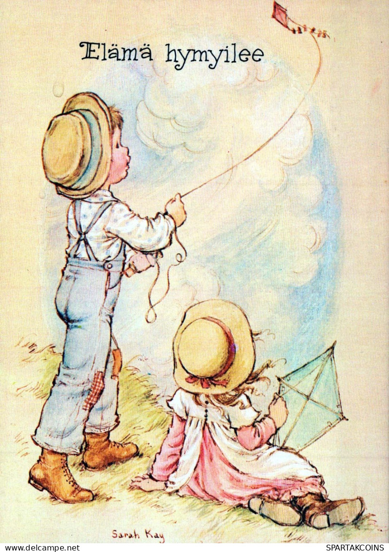 ENFANTS ENFANTS Scène S Paysages Vintage Carte Postale CPSM #PBU420.FR - Escenas & Paisajes
