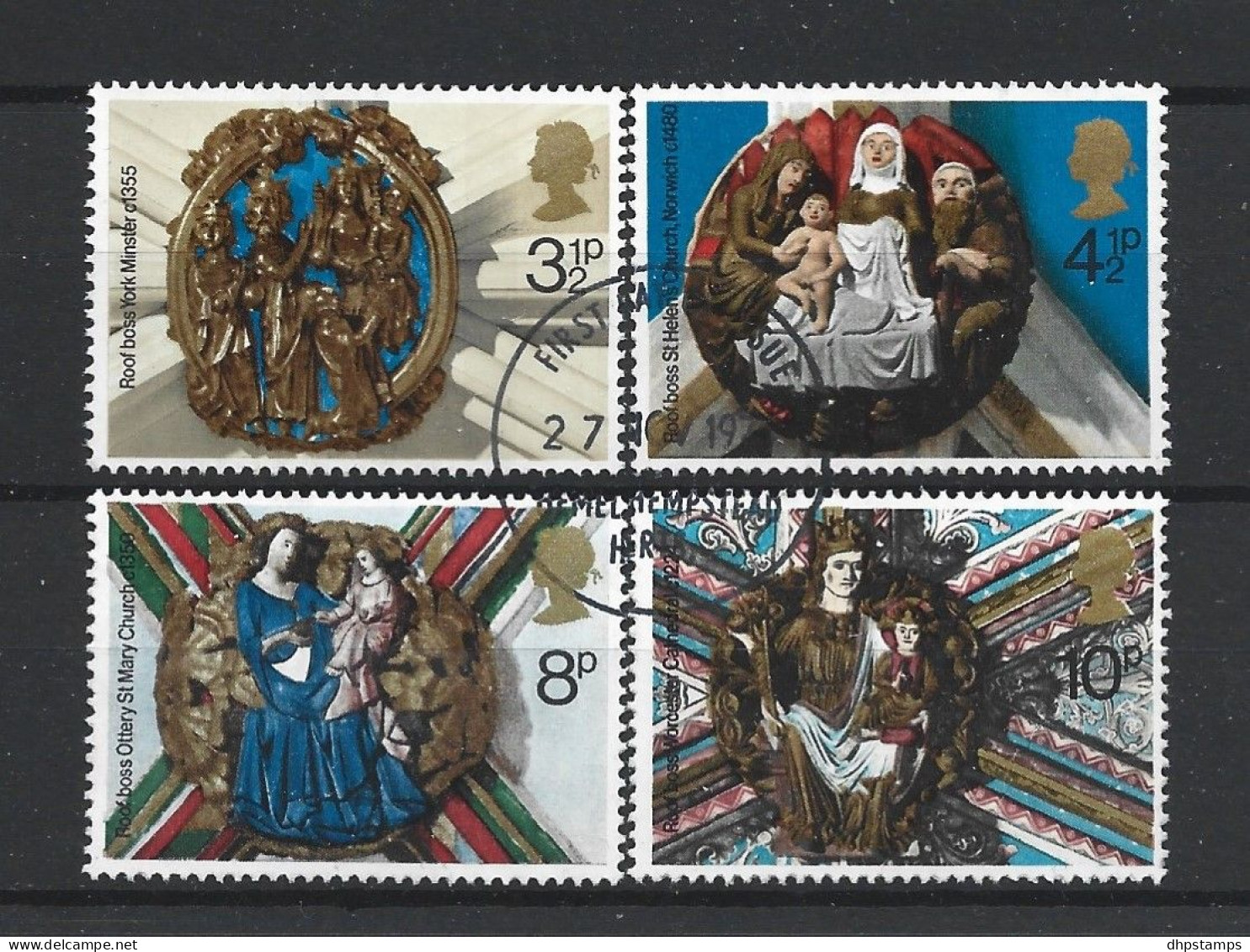 Gr. Britain 1974 Christmas Y.T. 742/745 (0) - Used Stamps