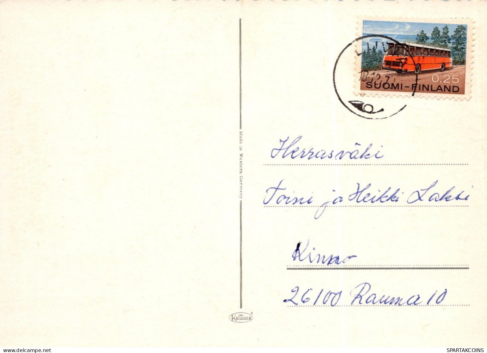 ANGE NOËL Vintage Carte Postale CPSM #PAH638.FR - Anges
