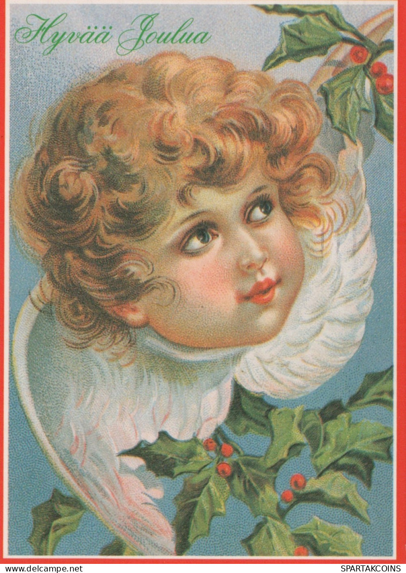 ANGE NOËL Vintage Carte Postale CPSM #PAH698.FR - Anges