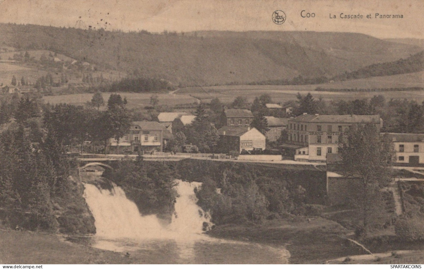 BELGIEN COO WASSERFALL Provinz Lüttich (Liège) Postkarte CPA #PAD089.DE - Stavelot