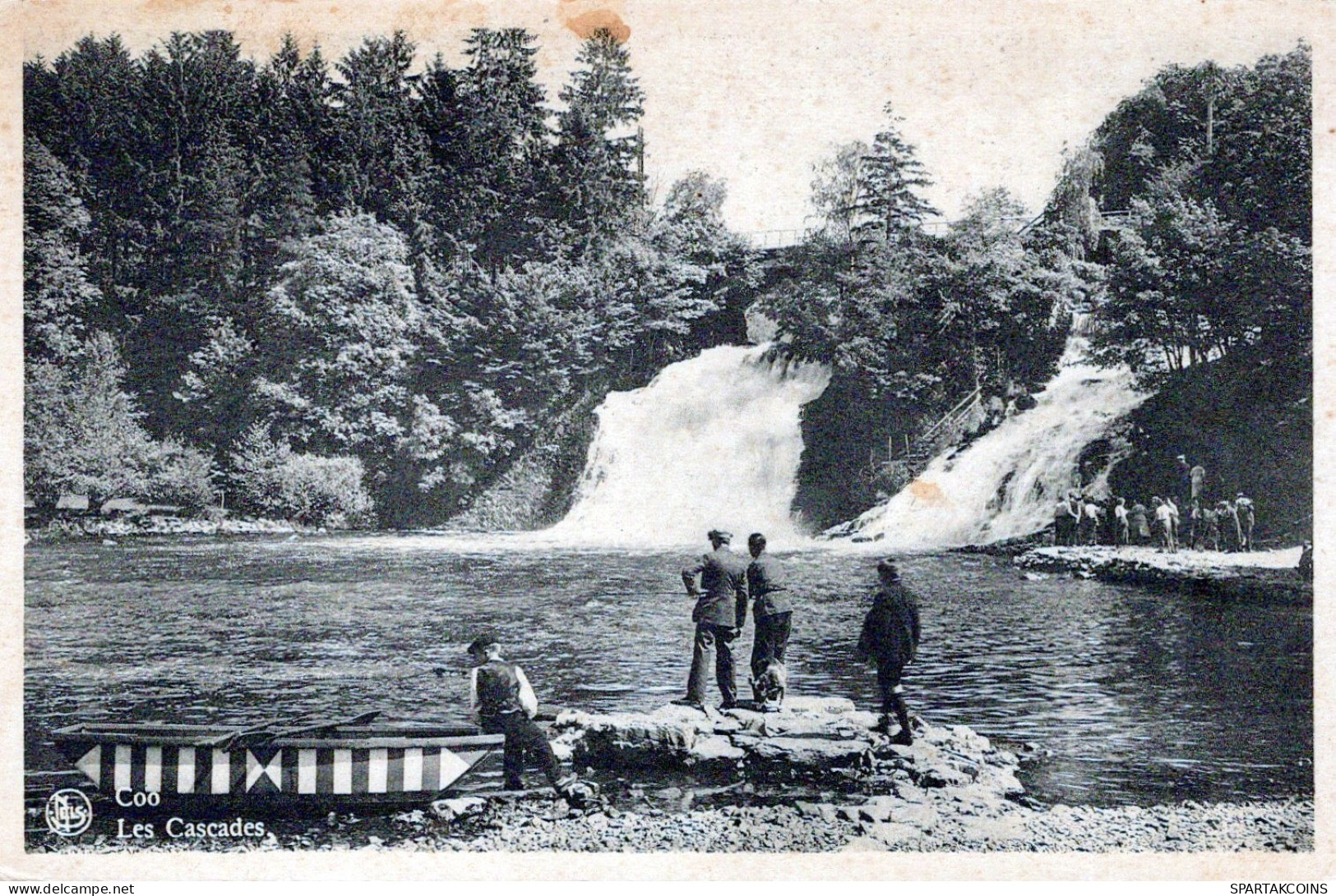 BELGIEN COO WASSERFALL Provinz Lüttich (Liège) Postkarte CPA Unposted #PAD152.DE - Stavelot