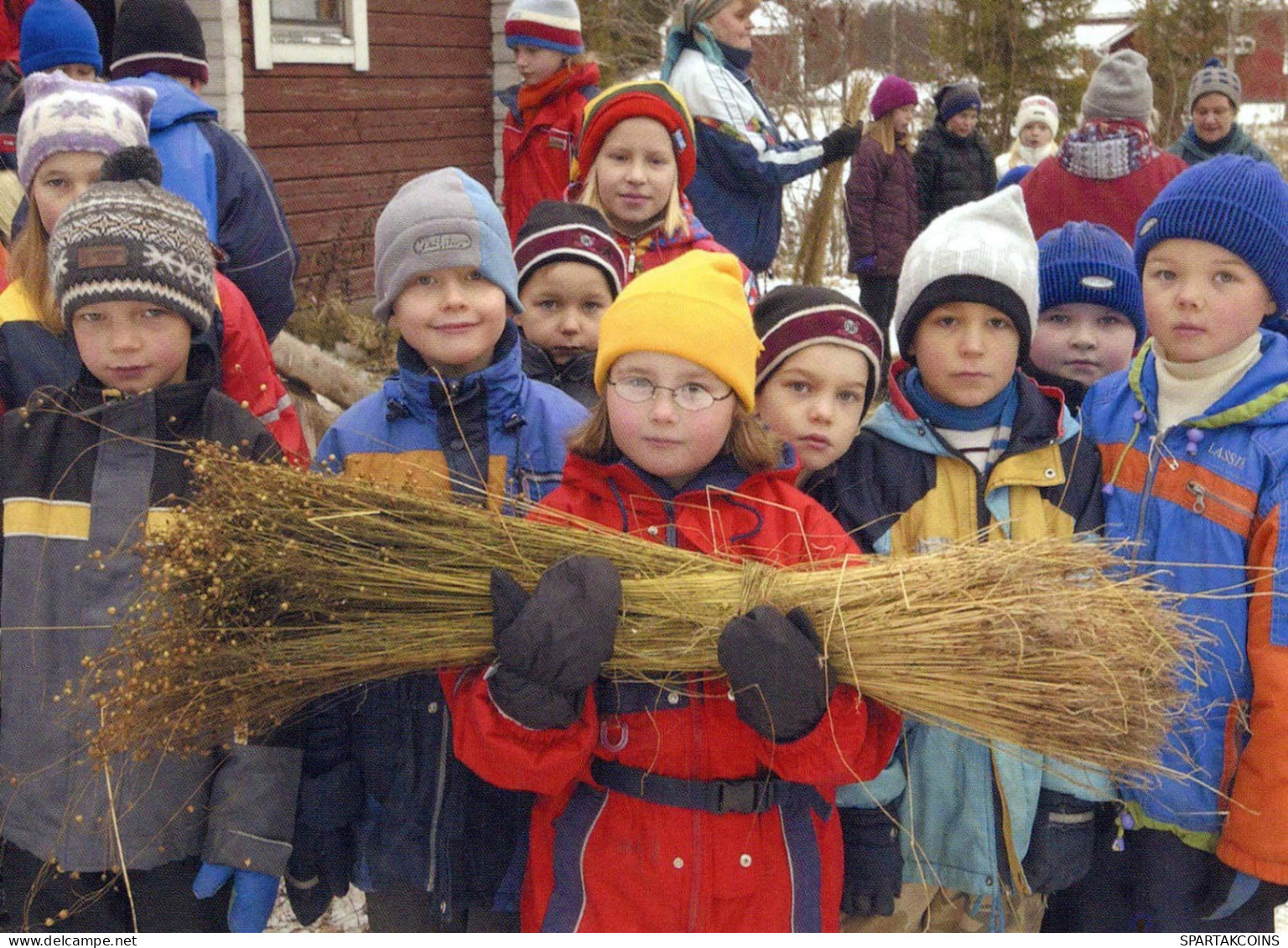 KINDER KINDER Szene S Landschafts Vintage Postal CPSM #PBT317.DE - Scene & Paesaggi