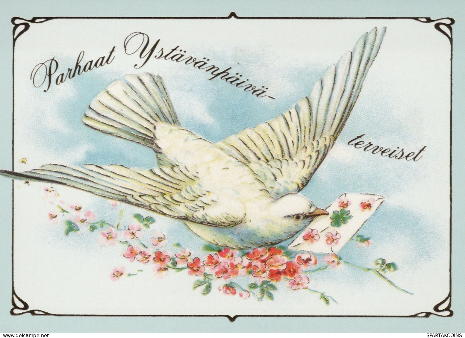 VOGEL Tier Vintage Ansichtskarte Postkarte CPSM #PAN178.DE - Vogels