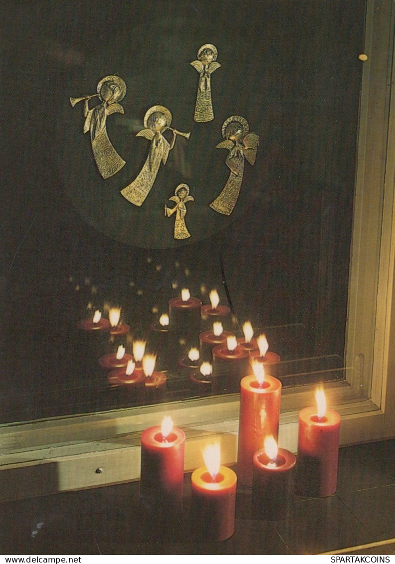 ENGEL WEIHNACHTSFERIEN Feiern & Feste Vintage Ansichtskarte Postkarte CPSM #PAG883.DE - Anges