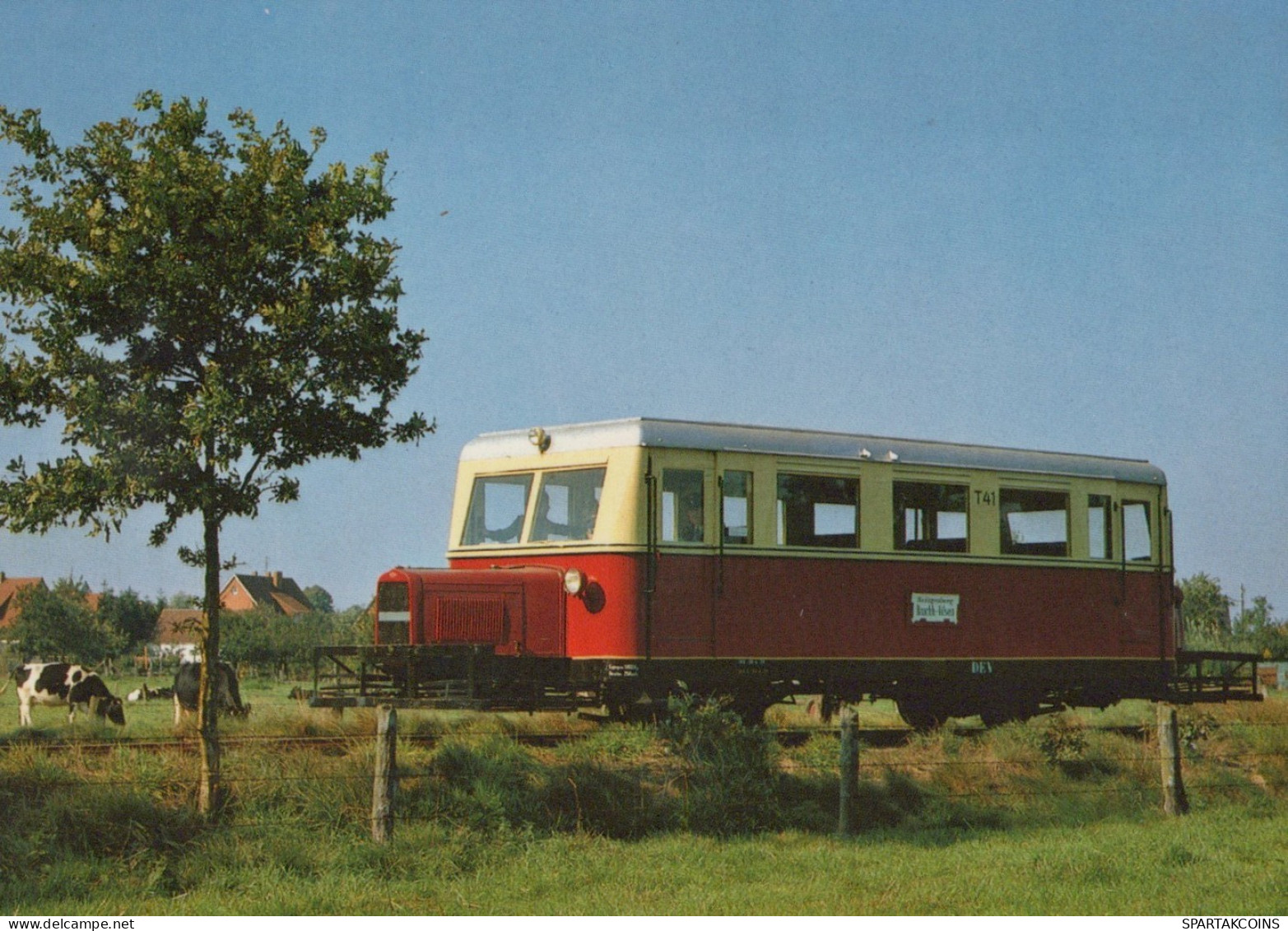ZUG Schienenverkehr Eisenbahnen Vintage Ansichtskarte Postkarte CPSM #PAA884.DE - Treinen