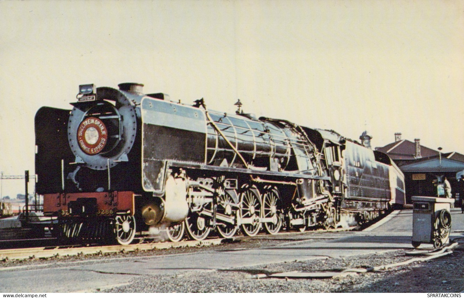 ZUG Schienenverkehr Eisenbahnen Vintage Ansichtskarte Postkarte CPSMF #PAA481.DE - Treinen