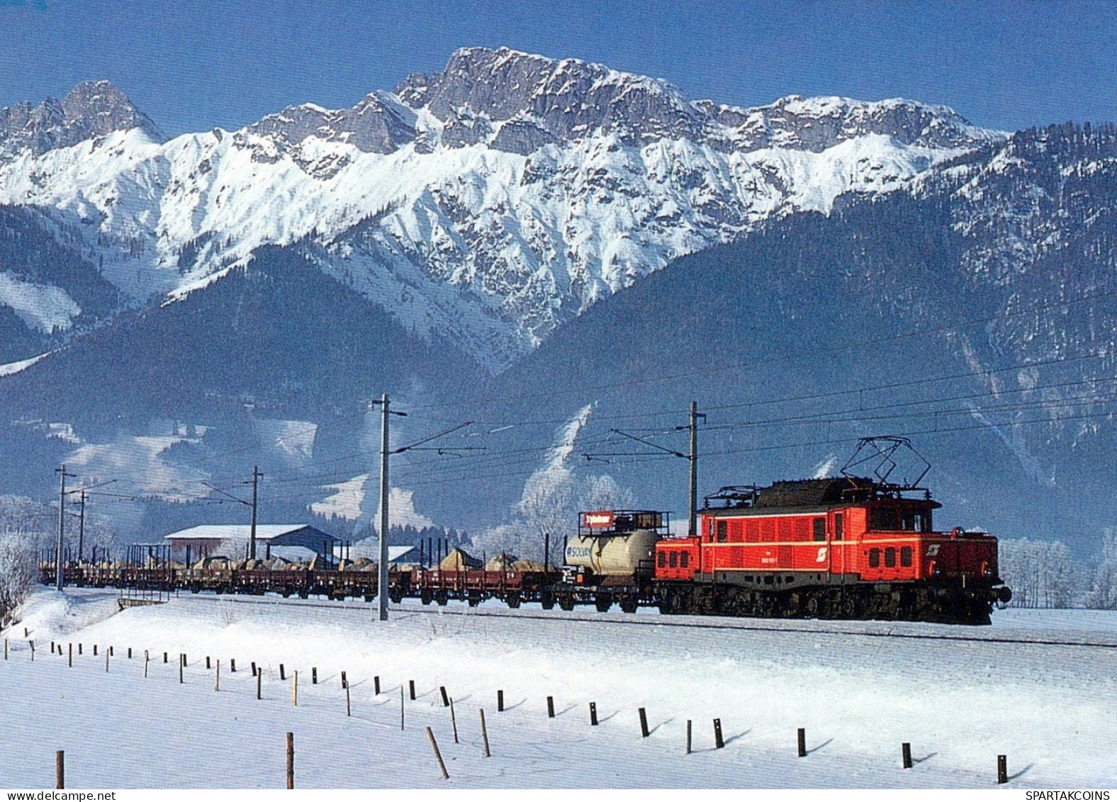 ZUG Schienenverkehr Eisenbahnen Vintage Ansichtskarte Postkarte CPSM #PAA820.DE - Treinen